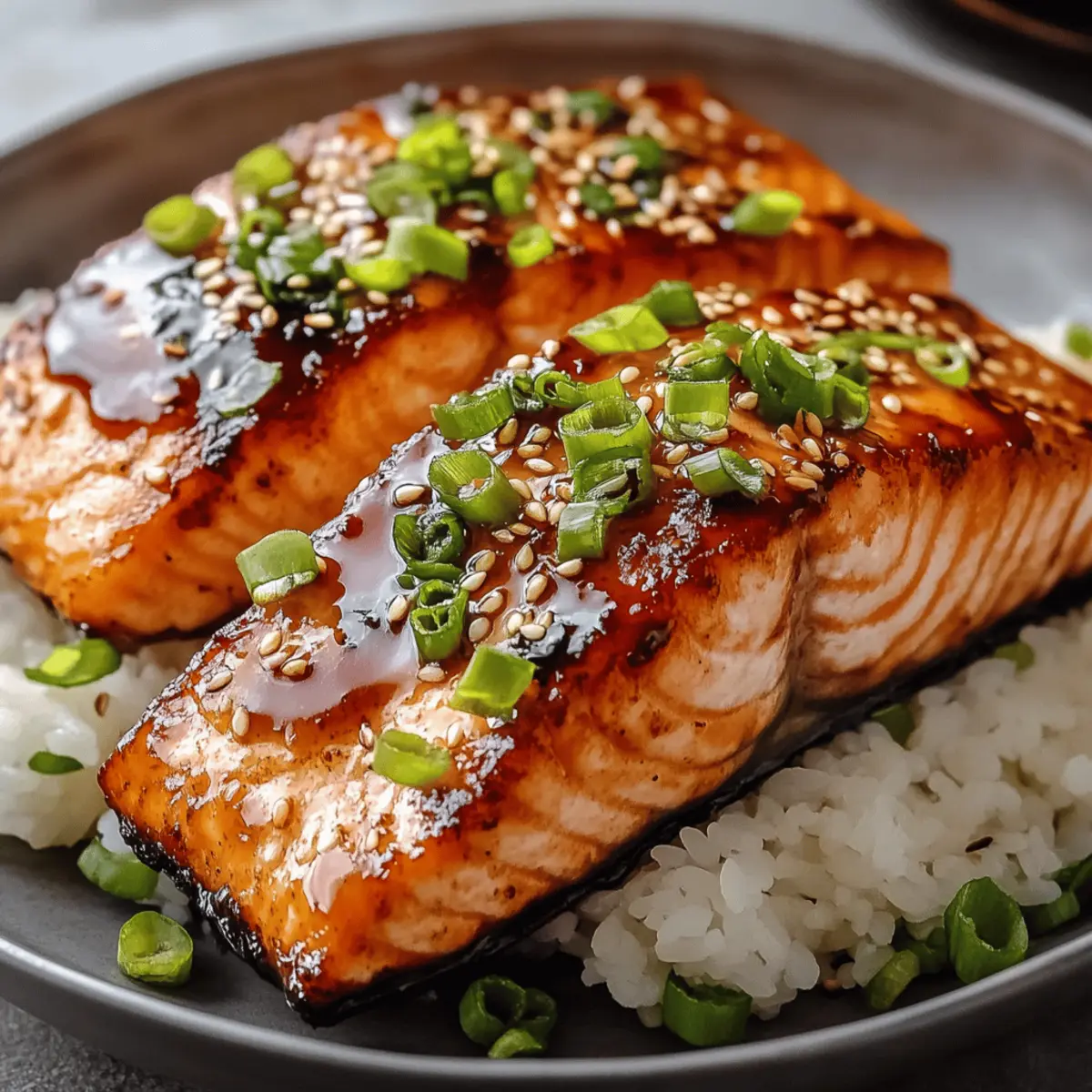 Baked Teriyaki Salmon