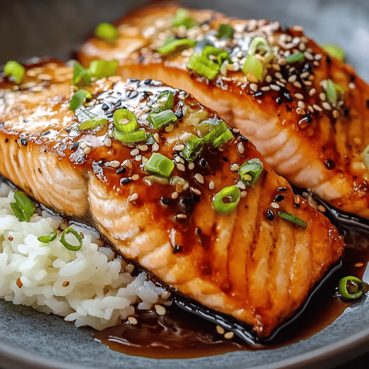 Baked Teriyaki Salmon