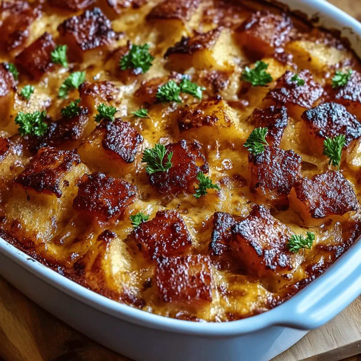 Brown Sugar Pineapple Ham Bake