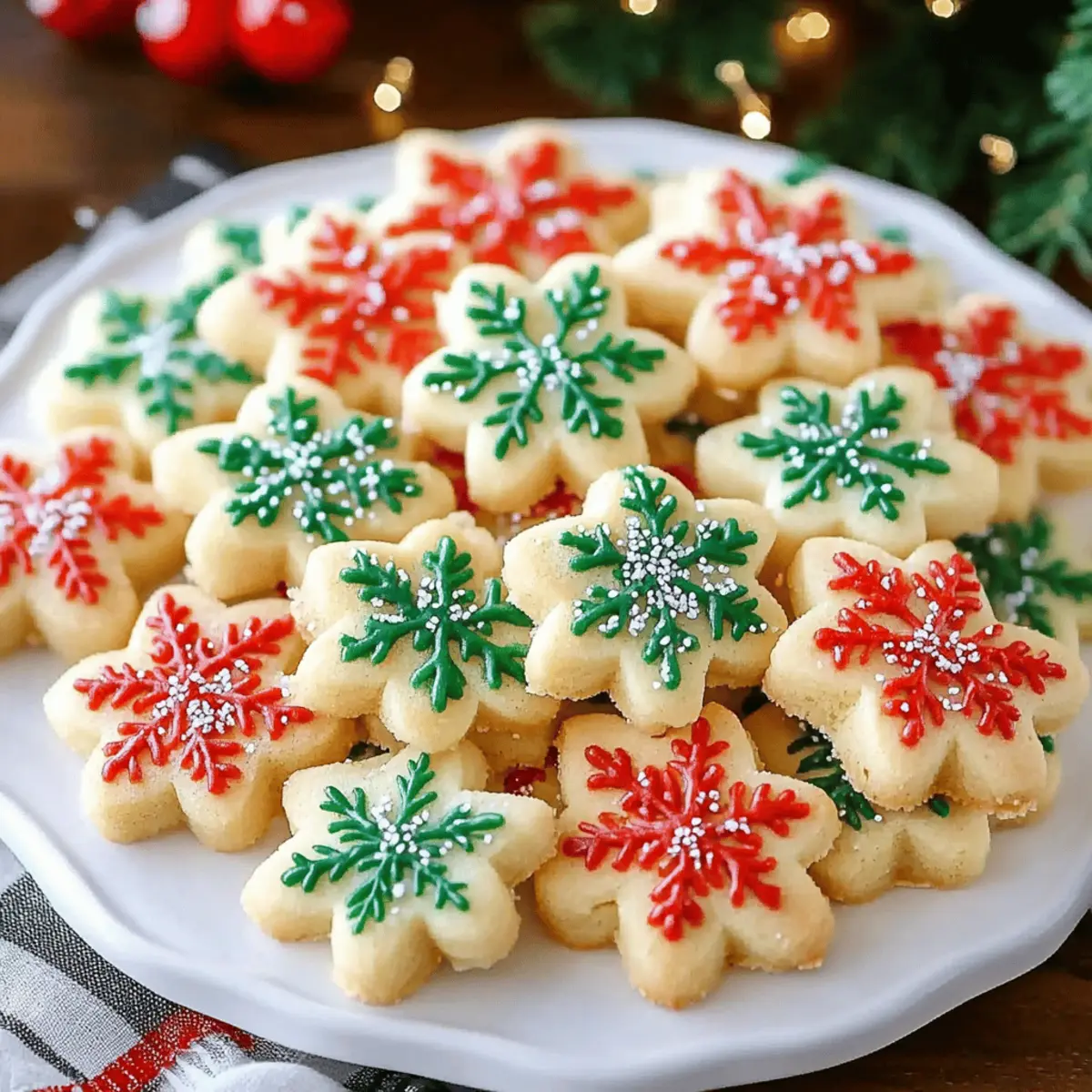 Buttery Spritz Cookies