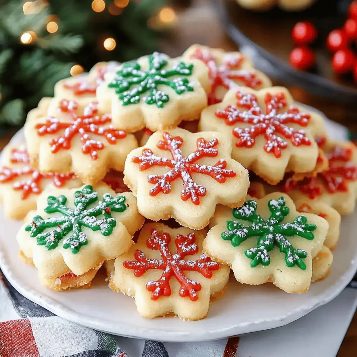 Buttery Spritz Cookies