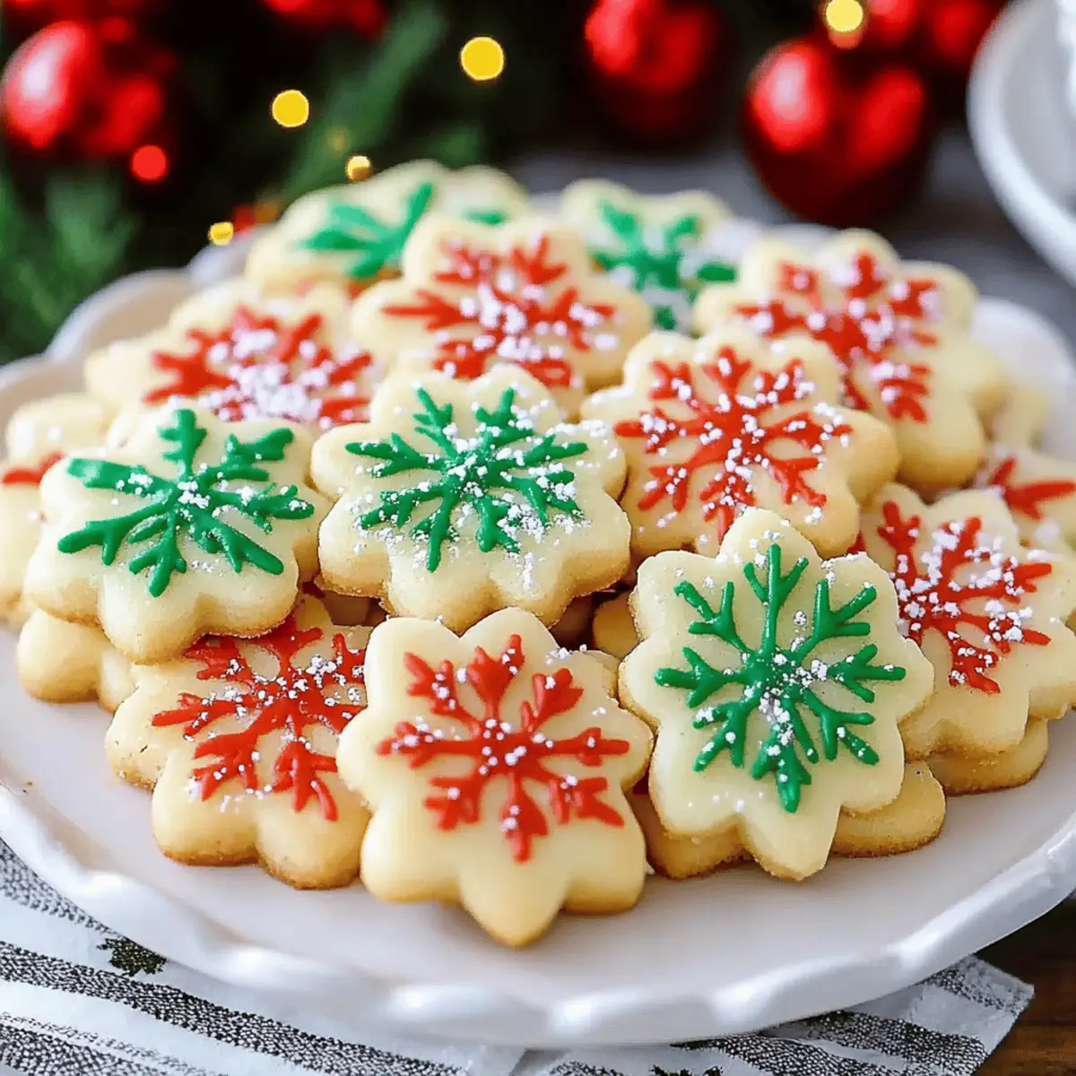Buttery Spritz Cookies