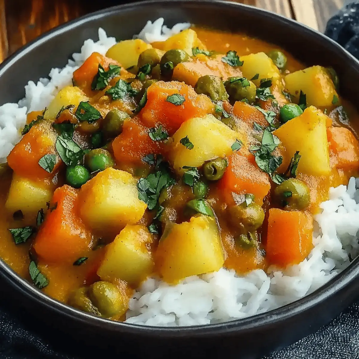 Caribbean Vegetable Curry