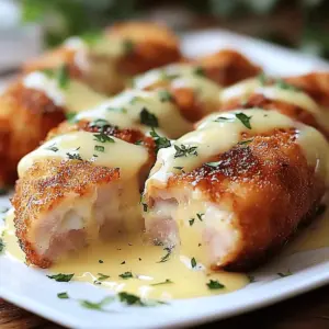 Chicken Cordon Bleu with Swiss Cheese