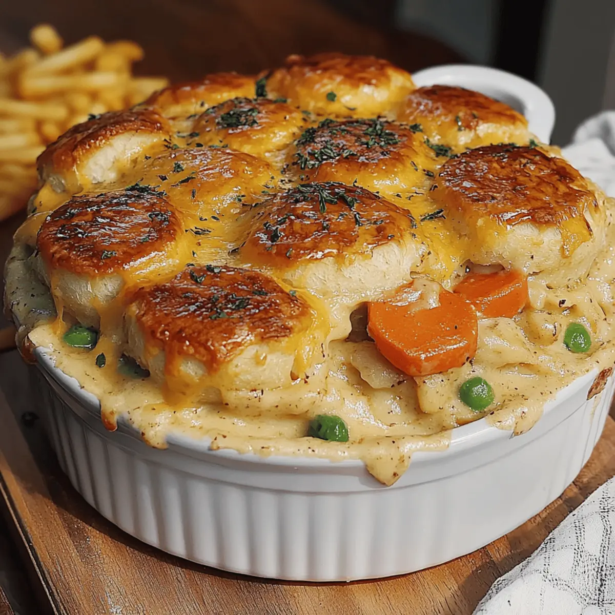Chicken Pot Pie Casserole