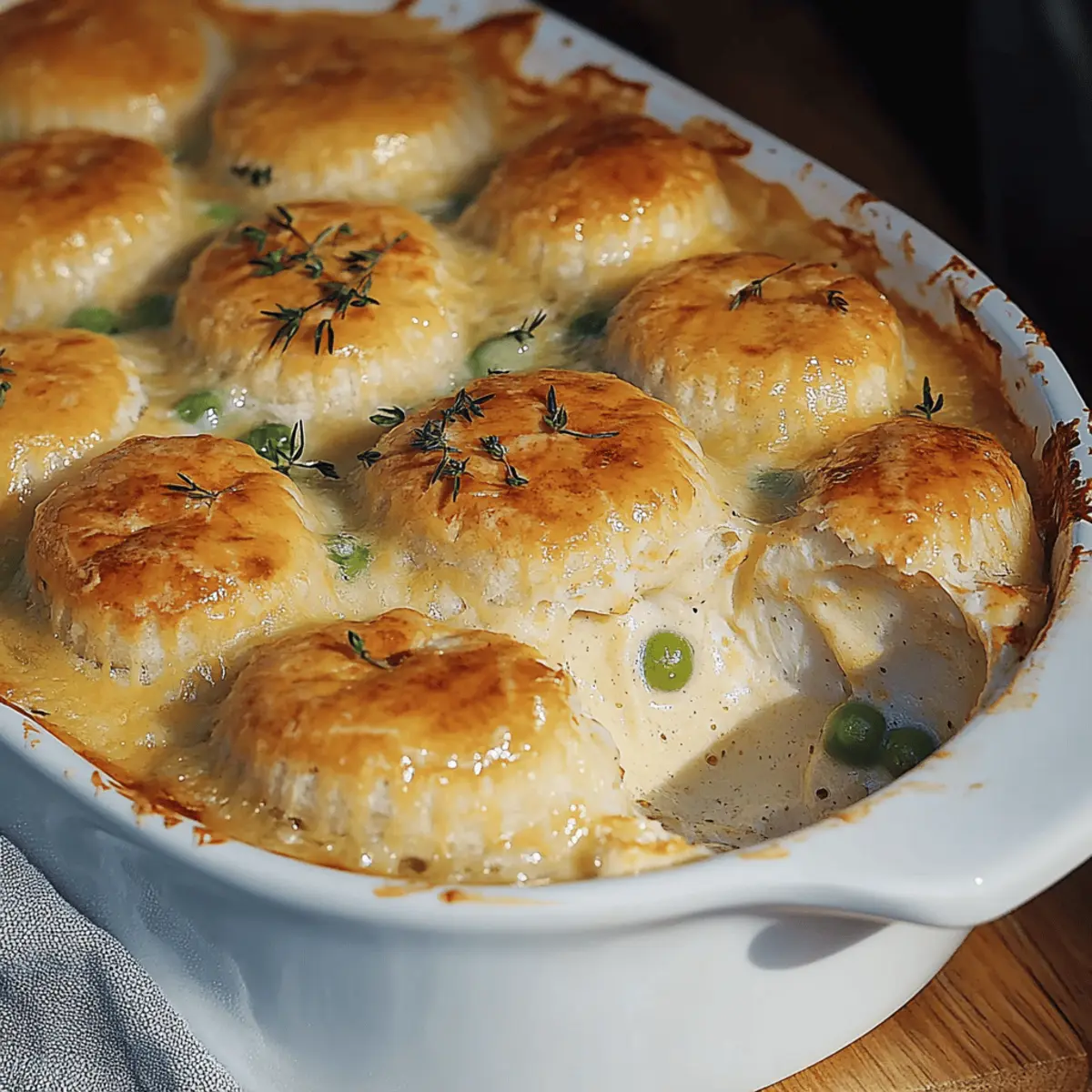 Chicken Pot Pie Casserole