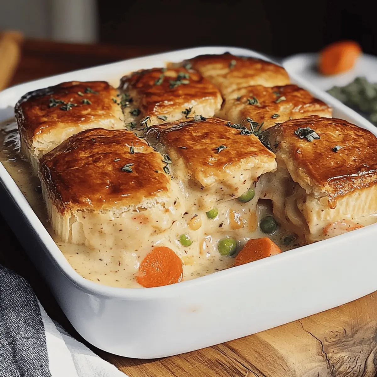 Chicken Pot Pie Casserole