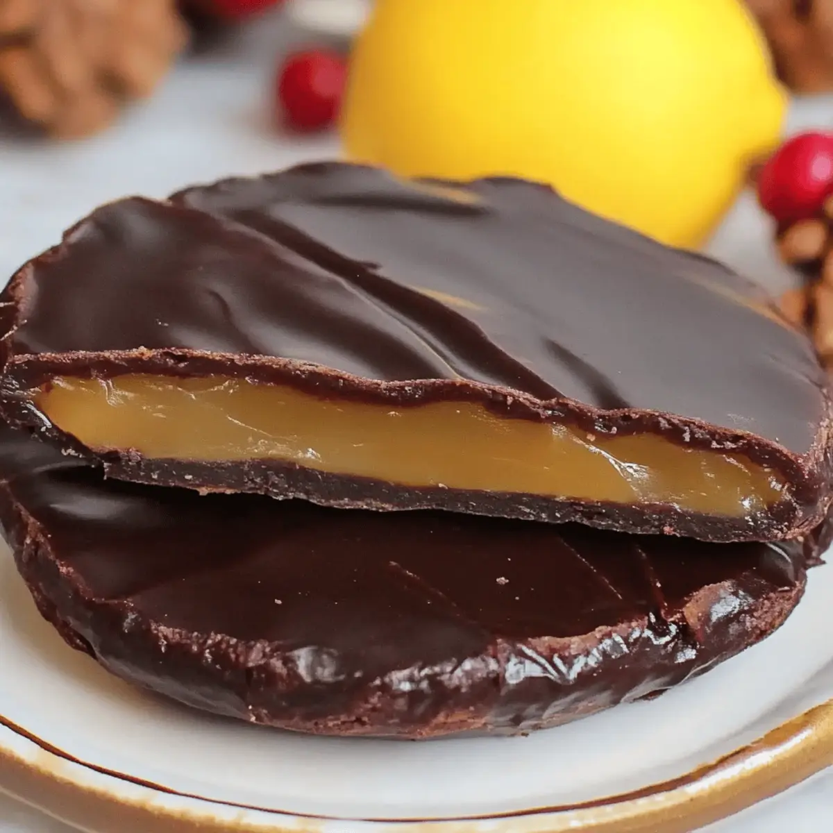 Chocolate Covered Cranberry Sauce