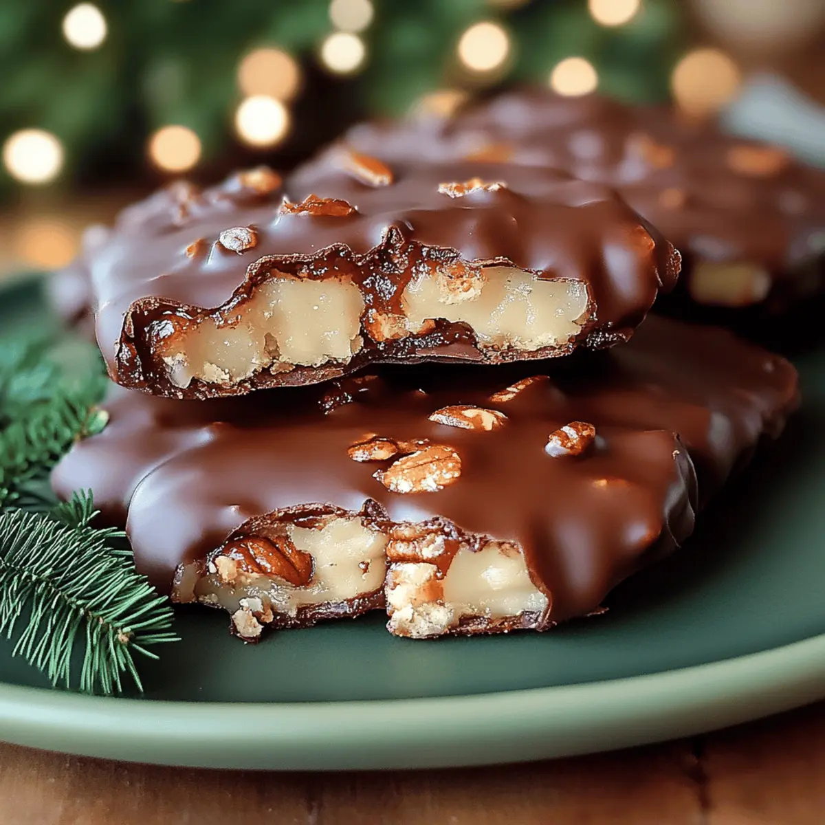 Christmas Pecan Turtles