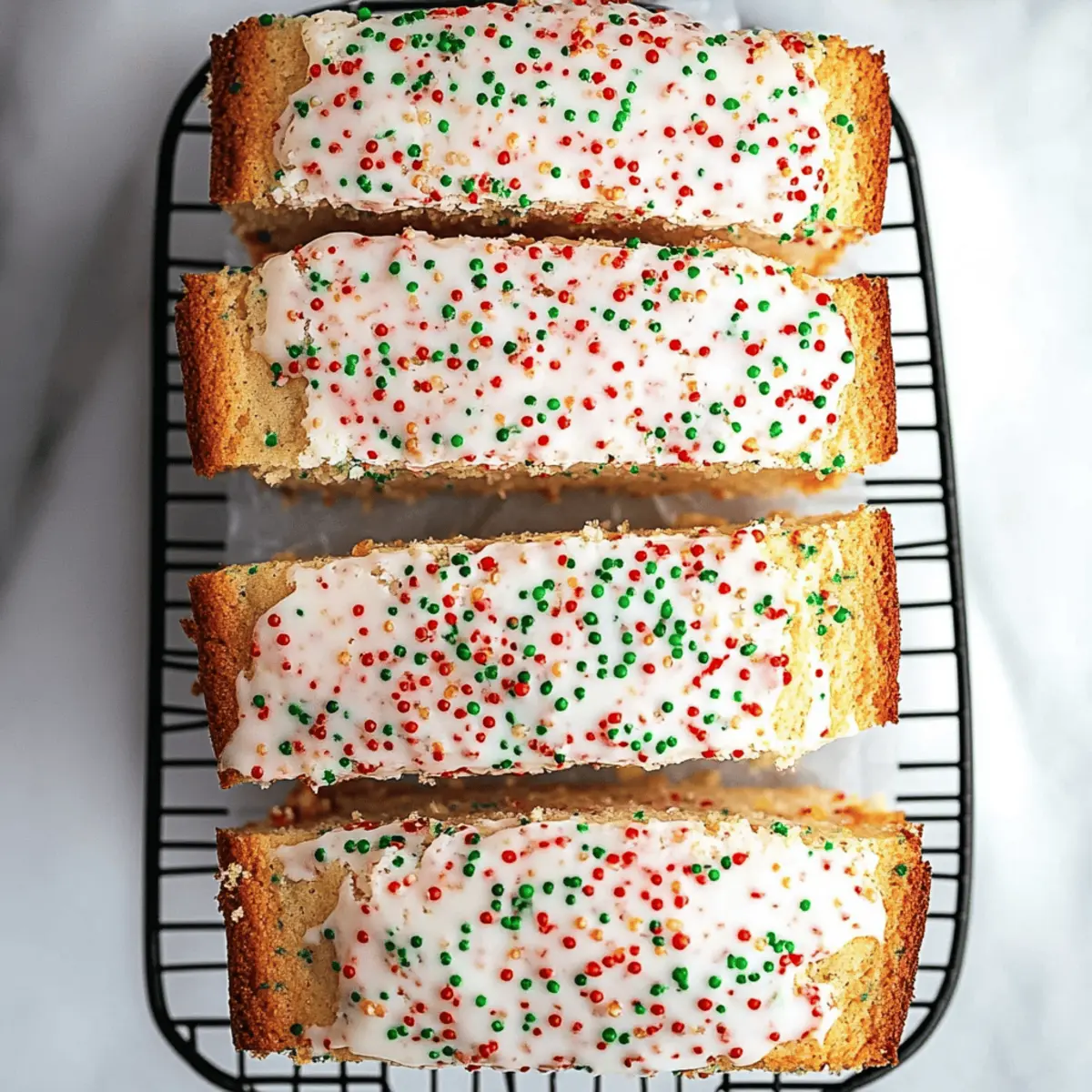 Christmas Sprinkle Buttermilk Bread