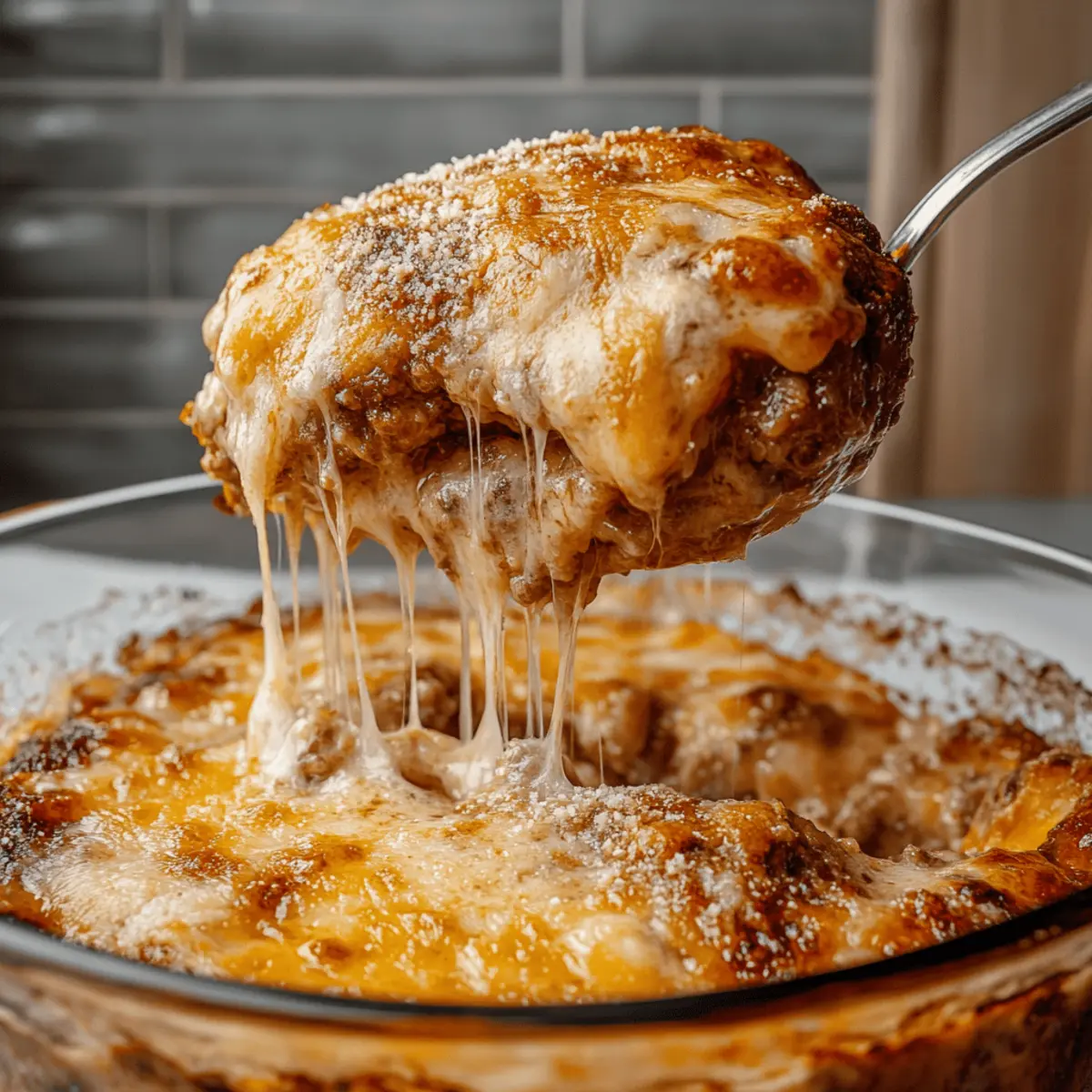 Cottage Cheese Chicken Parm Bowl