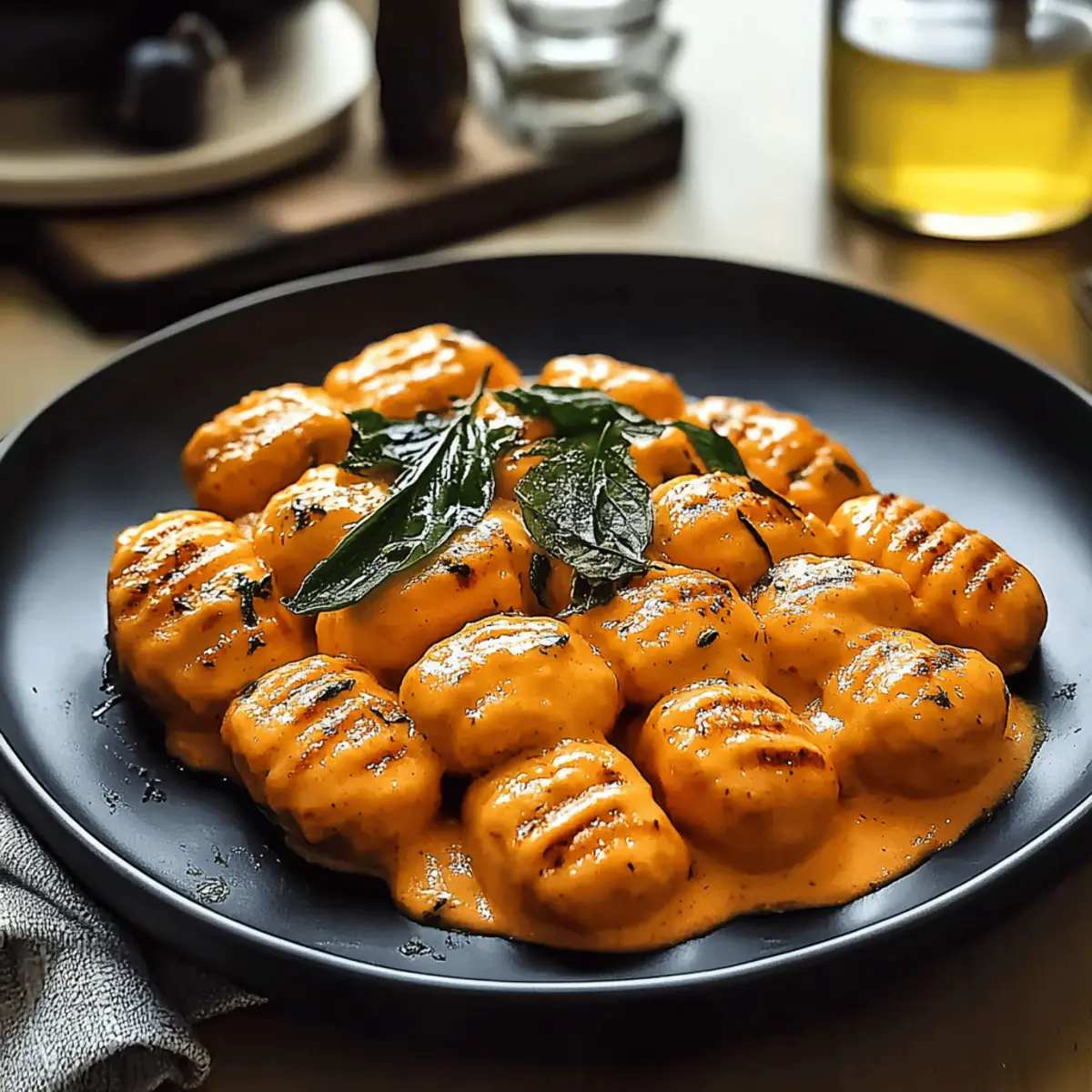 Creamy Pumpkin Gnocchi