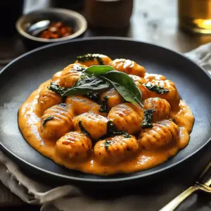 Creamy Pumpkin Gnocchi