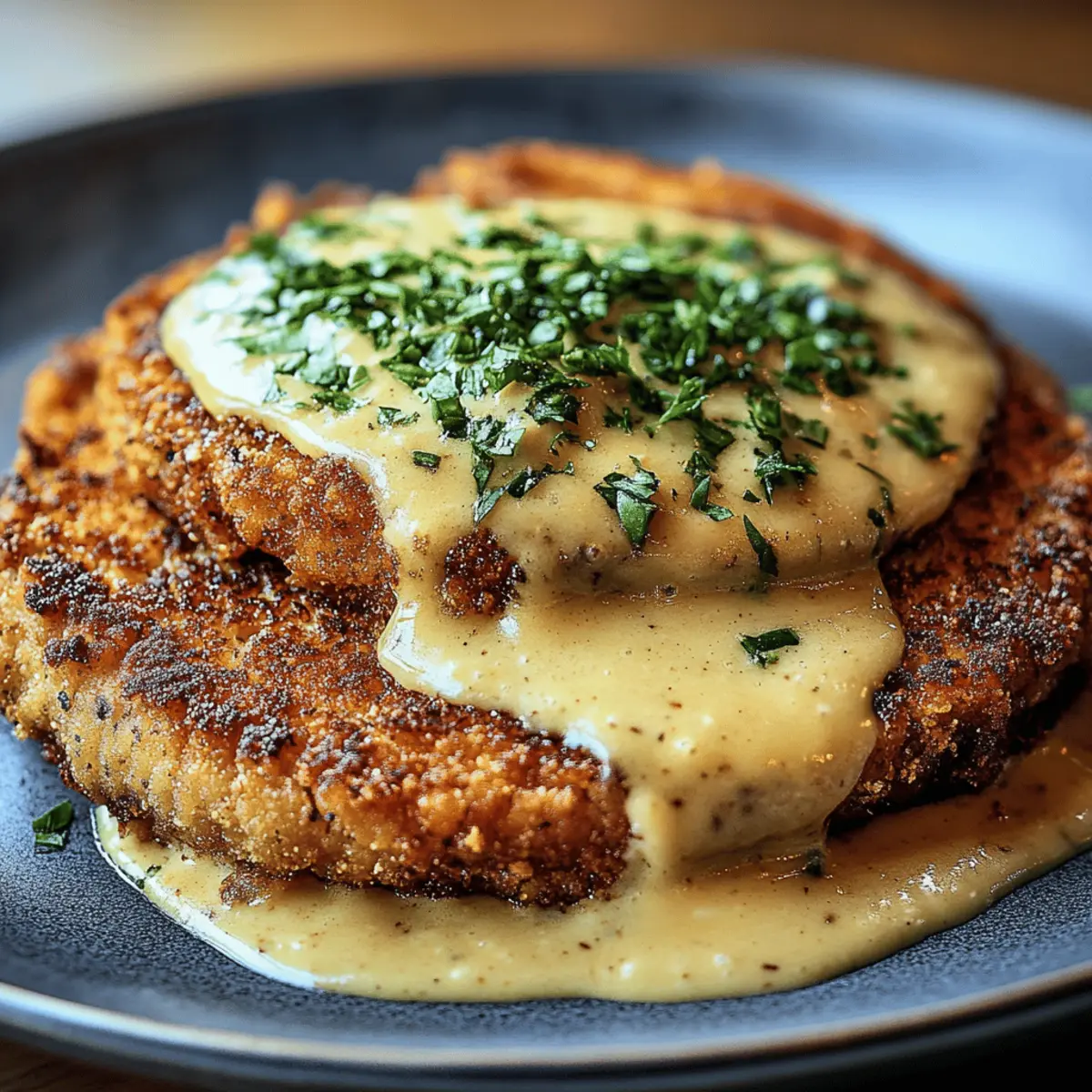 Crispy Buttermilk Chicken Fried Steak