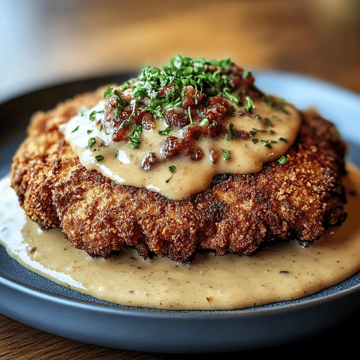 Crispy Buttermilk Chicken Fried Steak