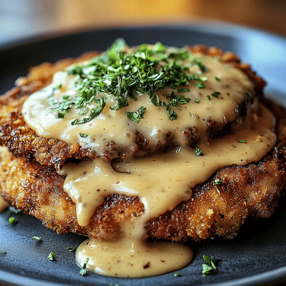 Crispy Buttermilk Chicken Fried Steak