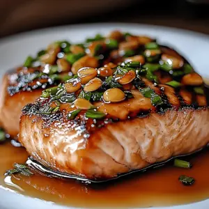 Crispy Honey Garlic Glazed Salmon
