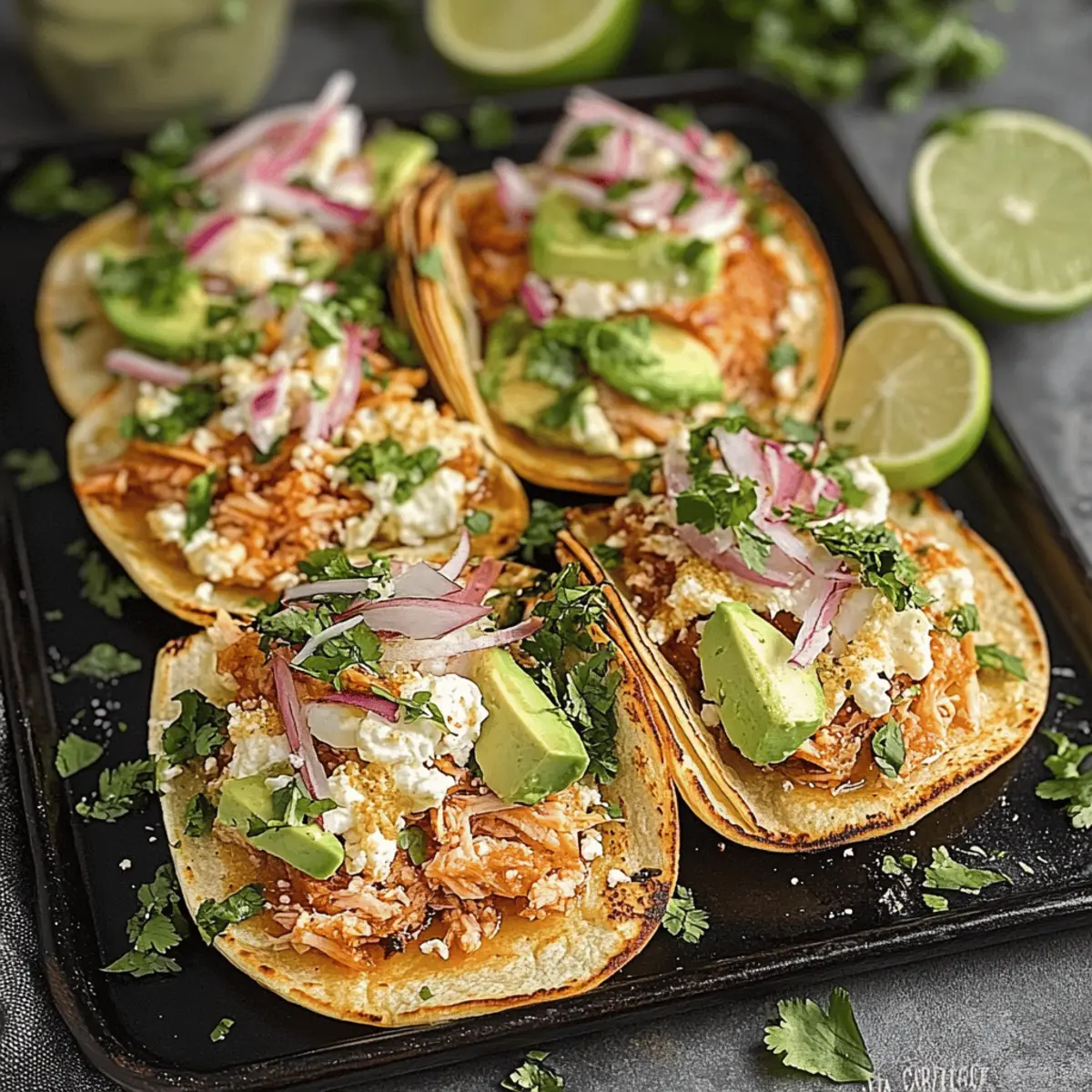 Crockpot Chicken Tacos