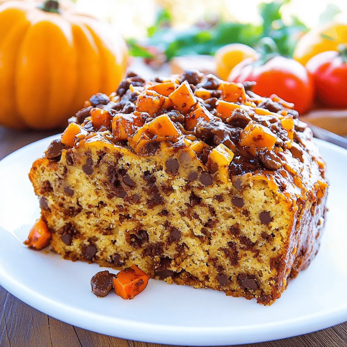 Fall Pumpkin Dessert