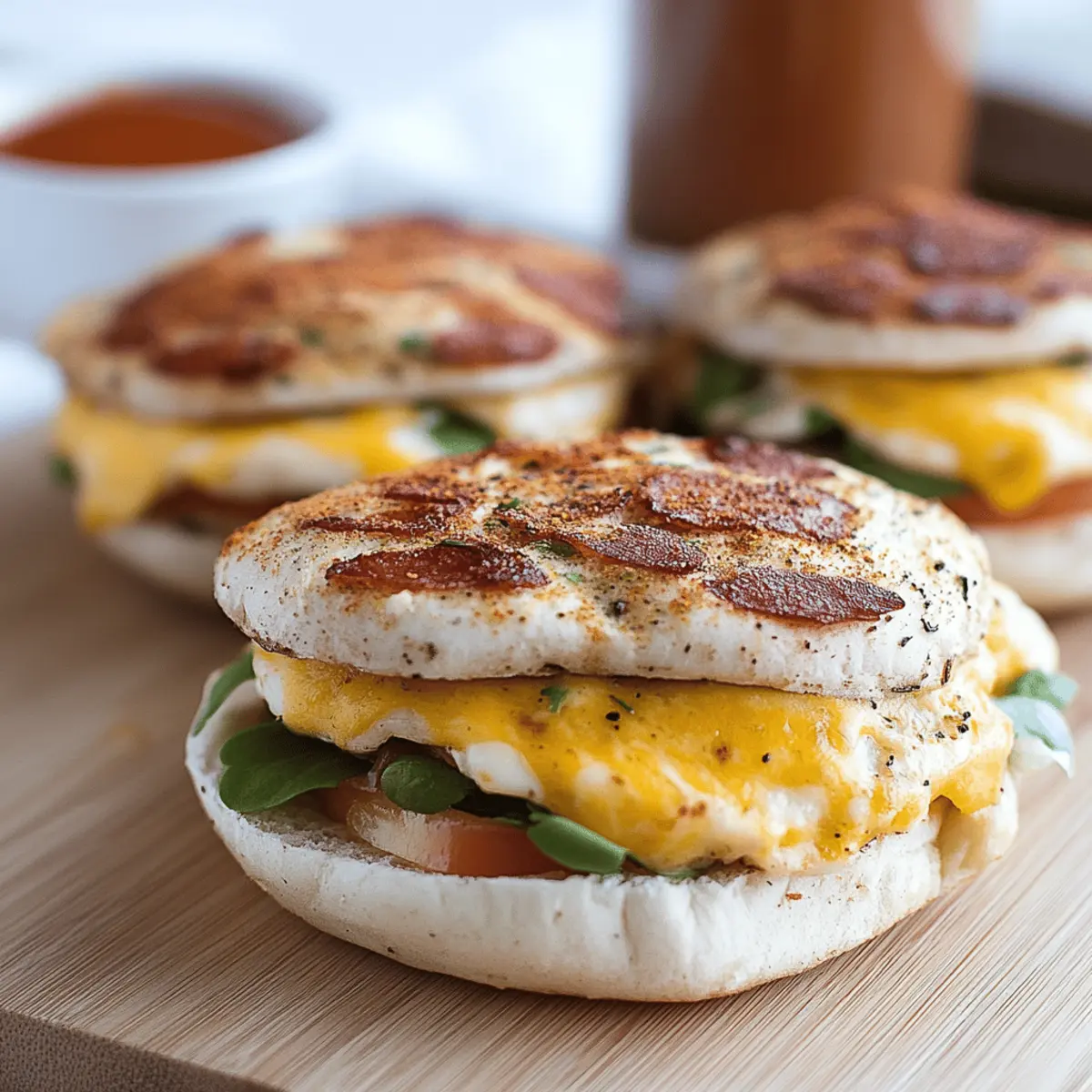 Freezer Breakfast Sandwiches