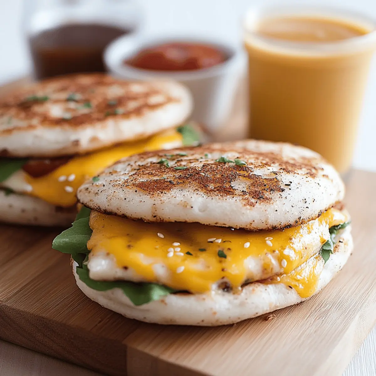 Freezer Breakfast Sandwiches