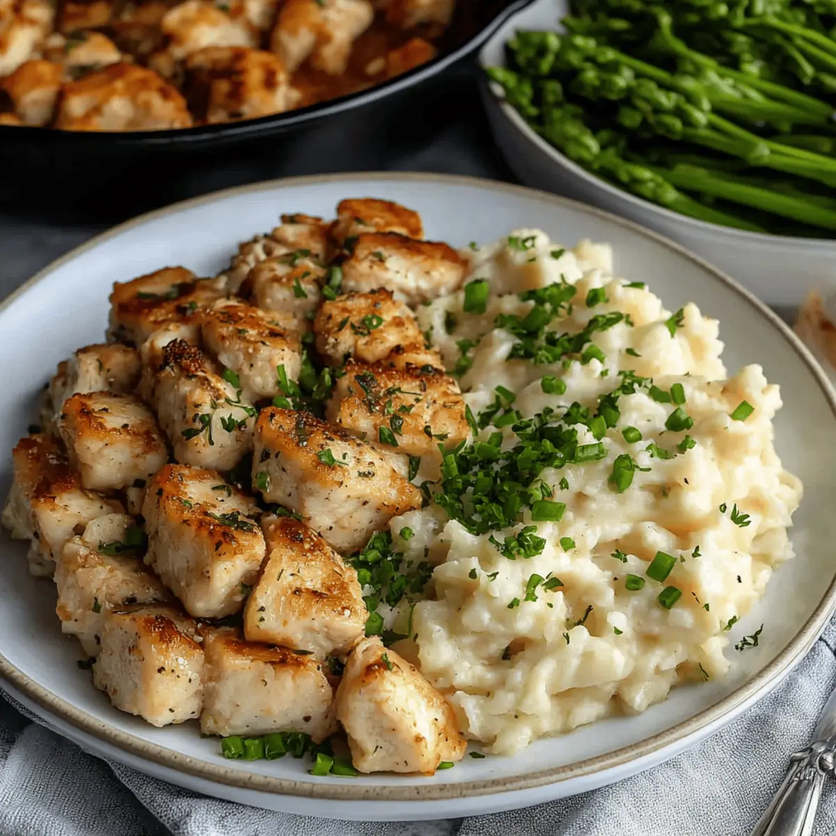 Garlic Butter Chicken Bites