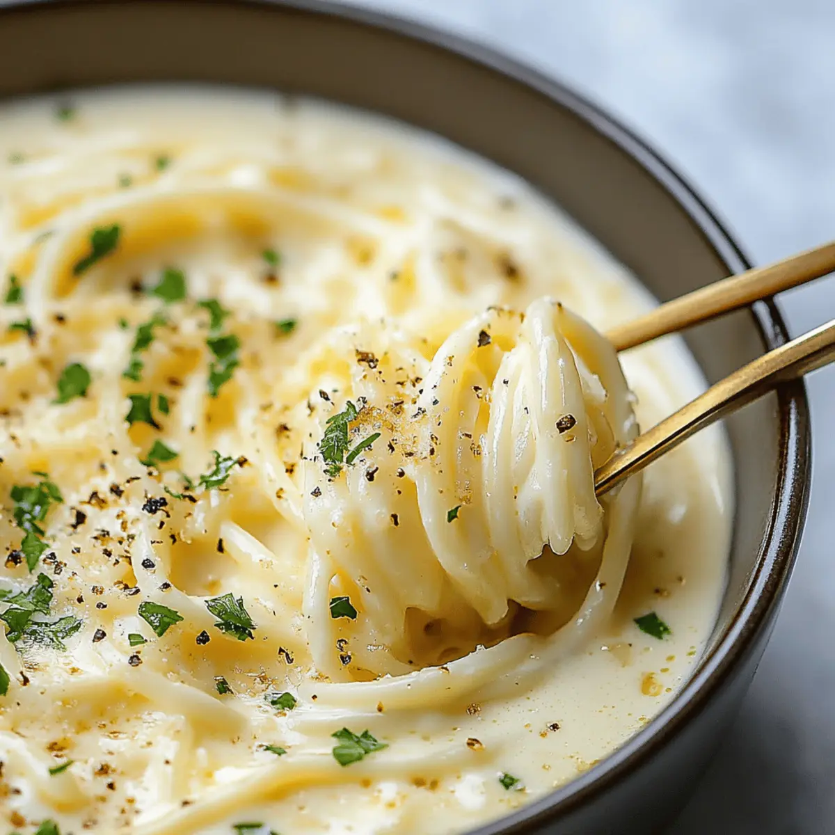Garlic Parmesan Cream Sauce