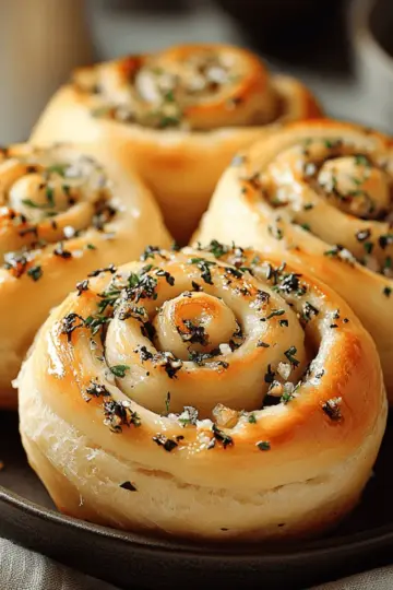 Garlic‑Swirl Rolls