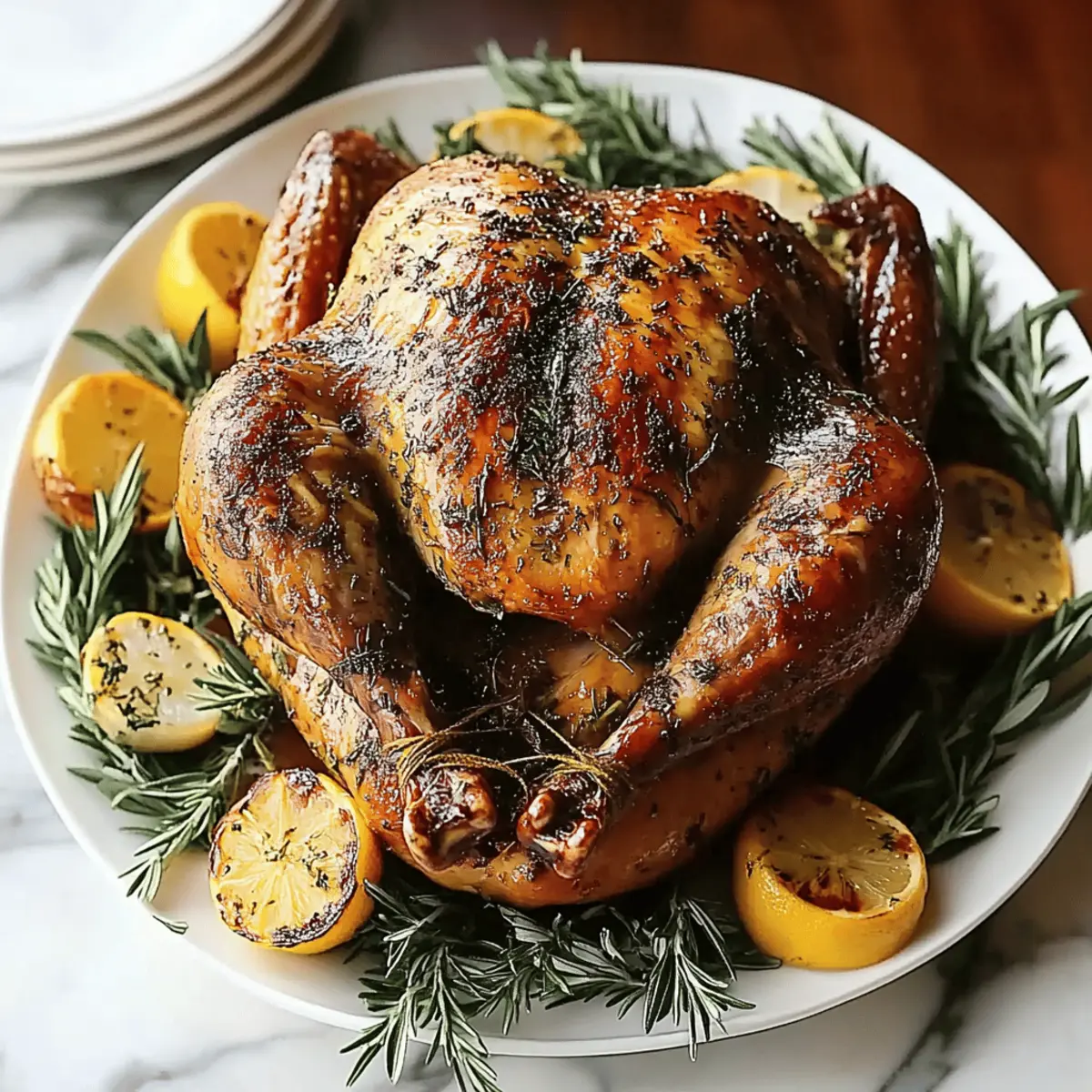 Garlic Thanksgiving Turkey