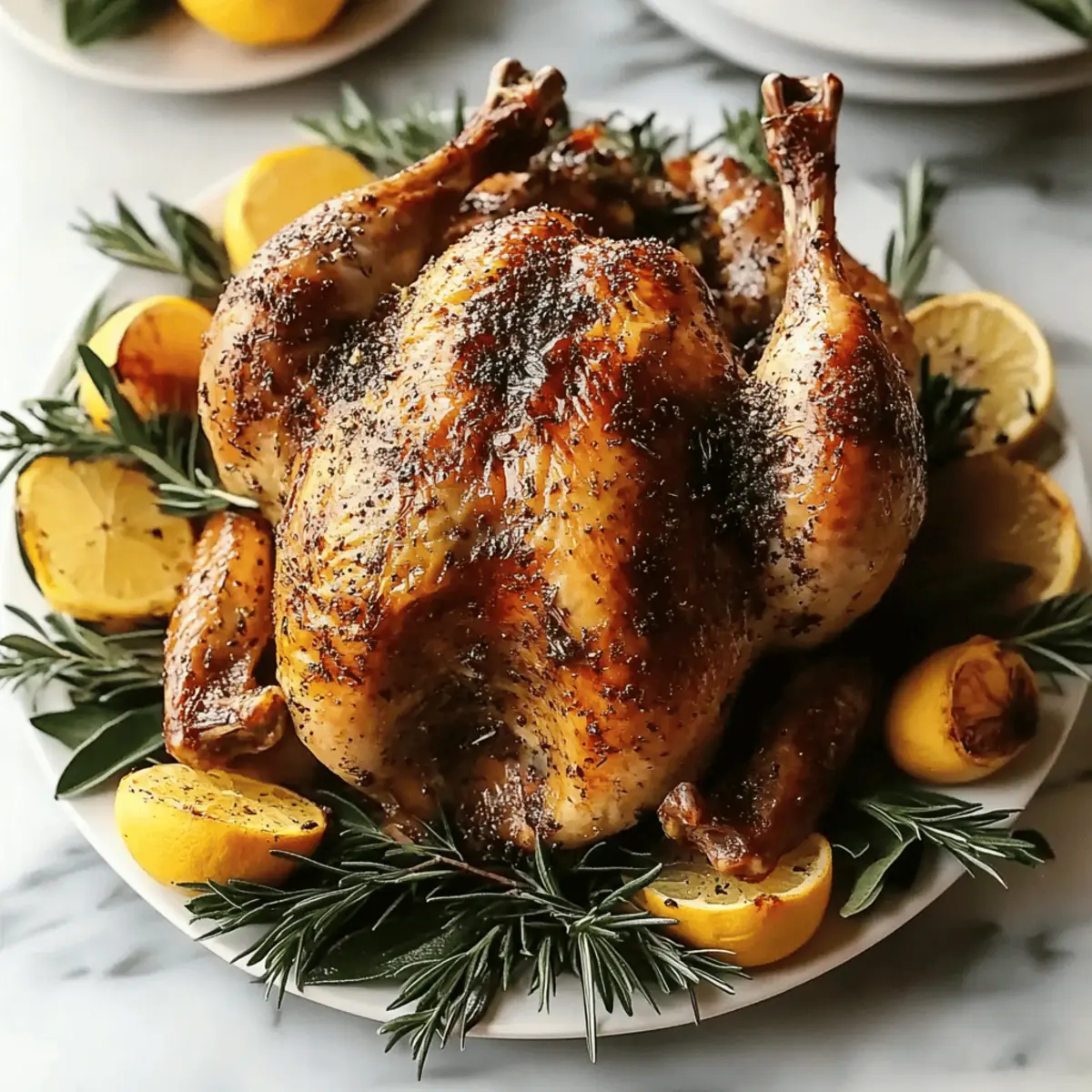 Garlic Thanksgiving Turkey