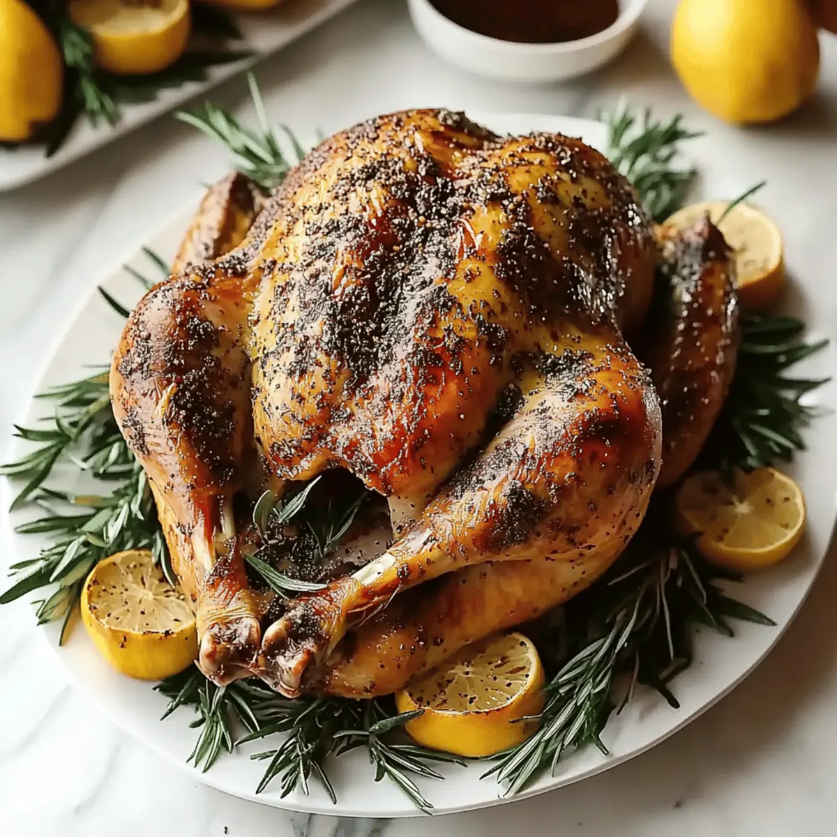 Garlic Thanksgiving Turkey