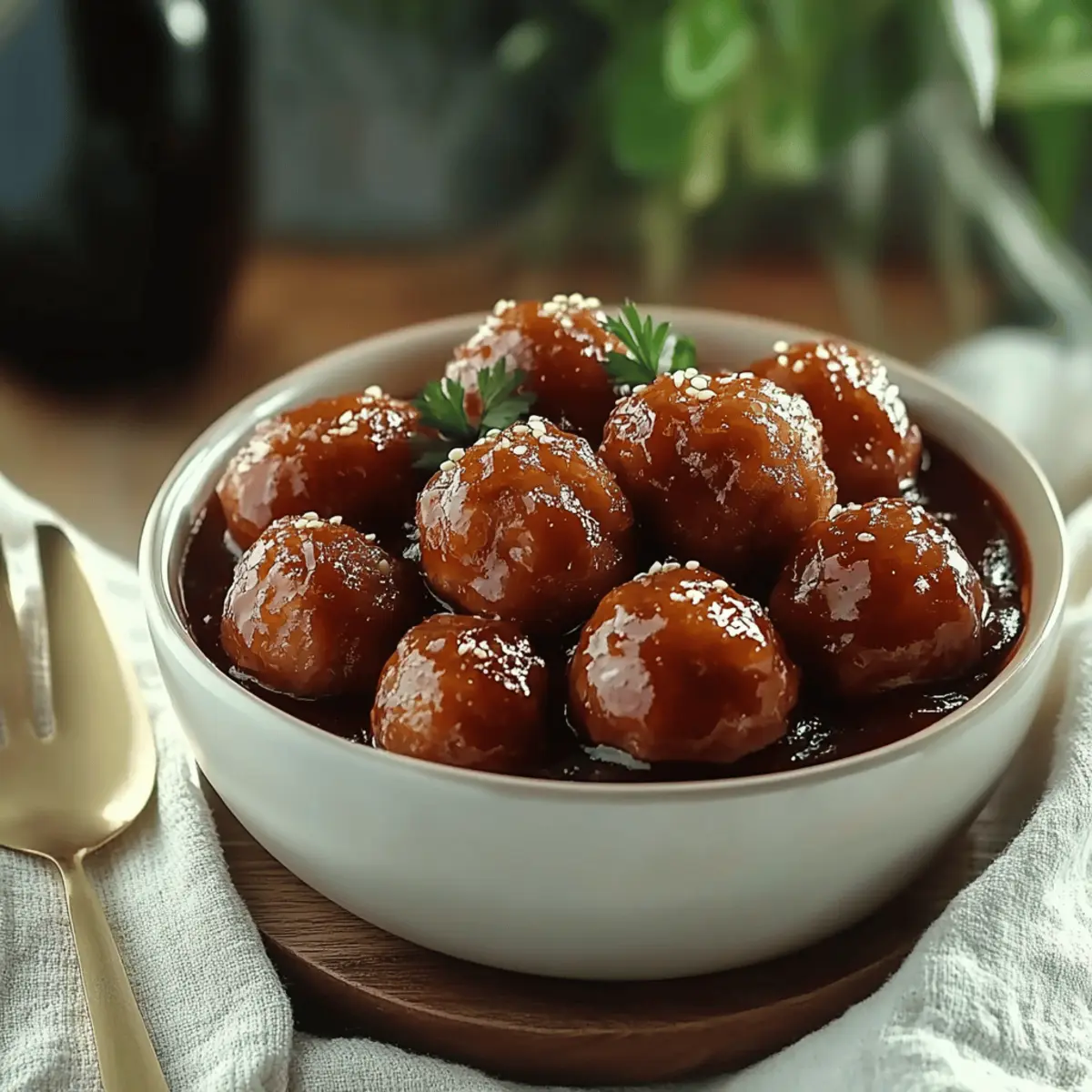 Grape Jelly Meatballs