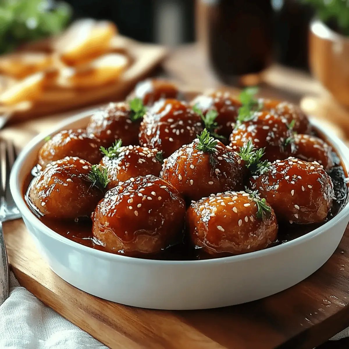 Grape Jelly Meatballs