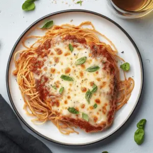 Healthy Baked Chicken Parmesan