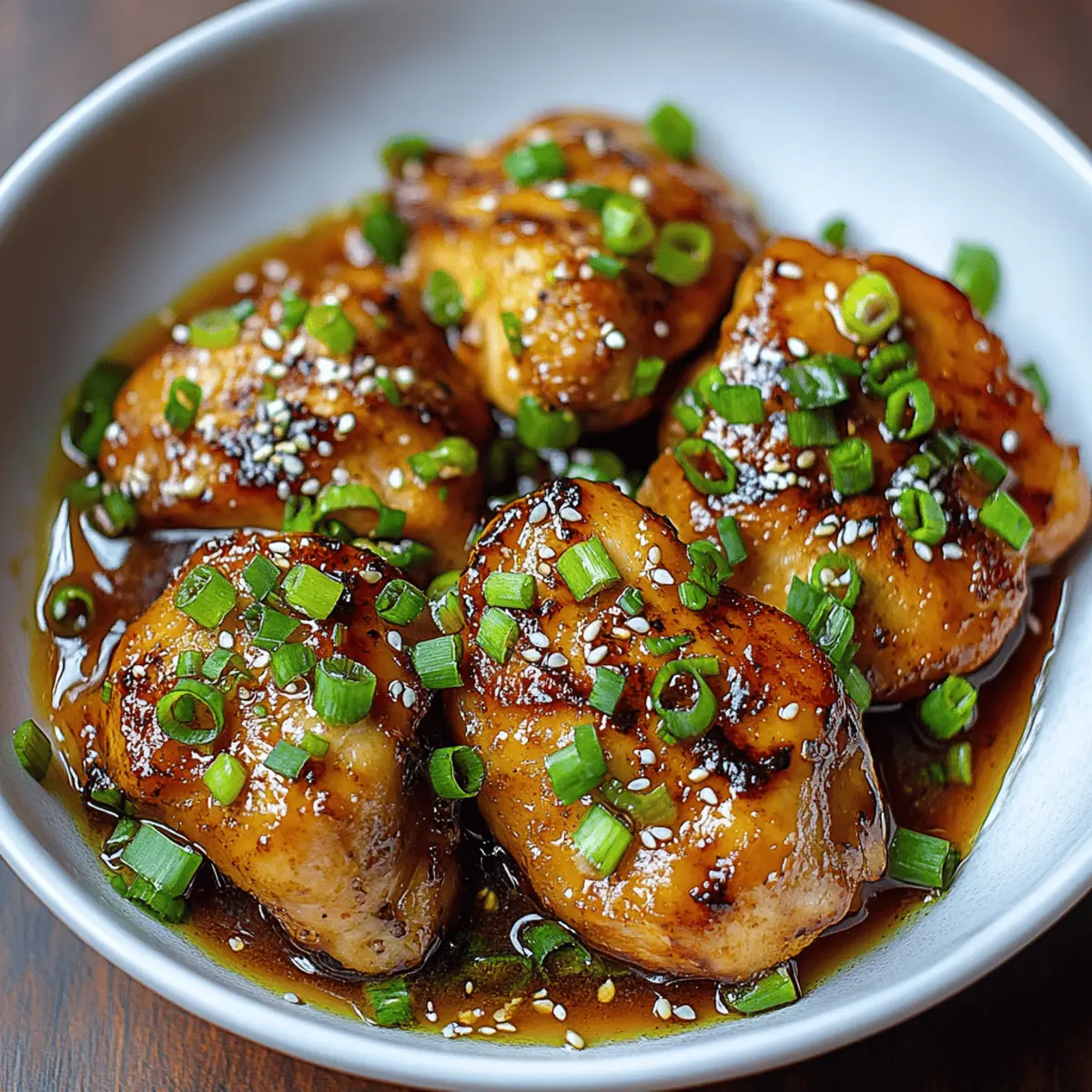 Honey Garlic Chicken