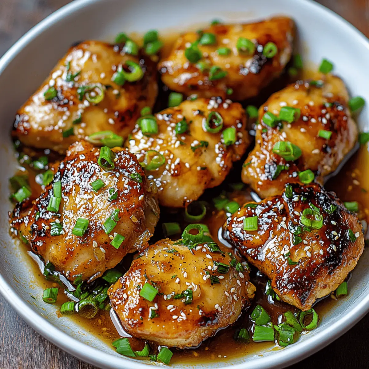 Honey Garlic Chicken