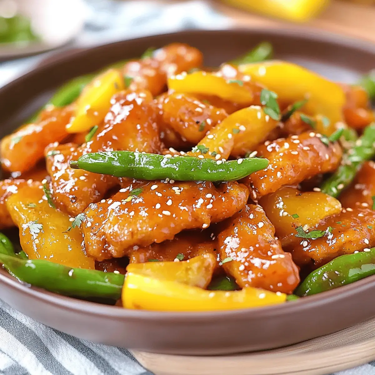 Honey Sesame Chicken