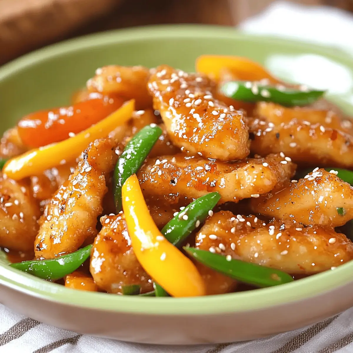 Honey Sesame Chicken