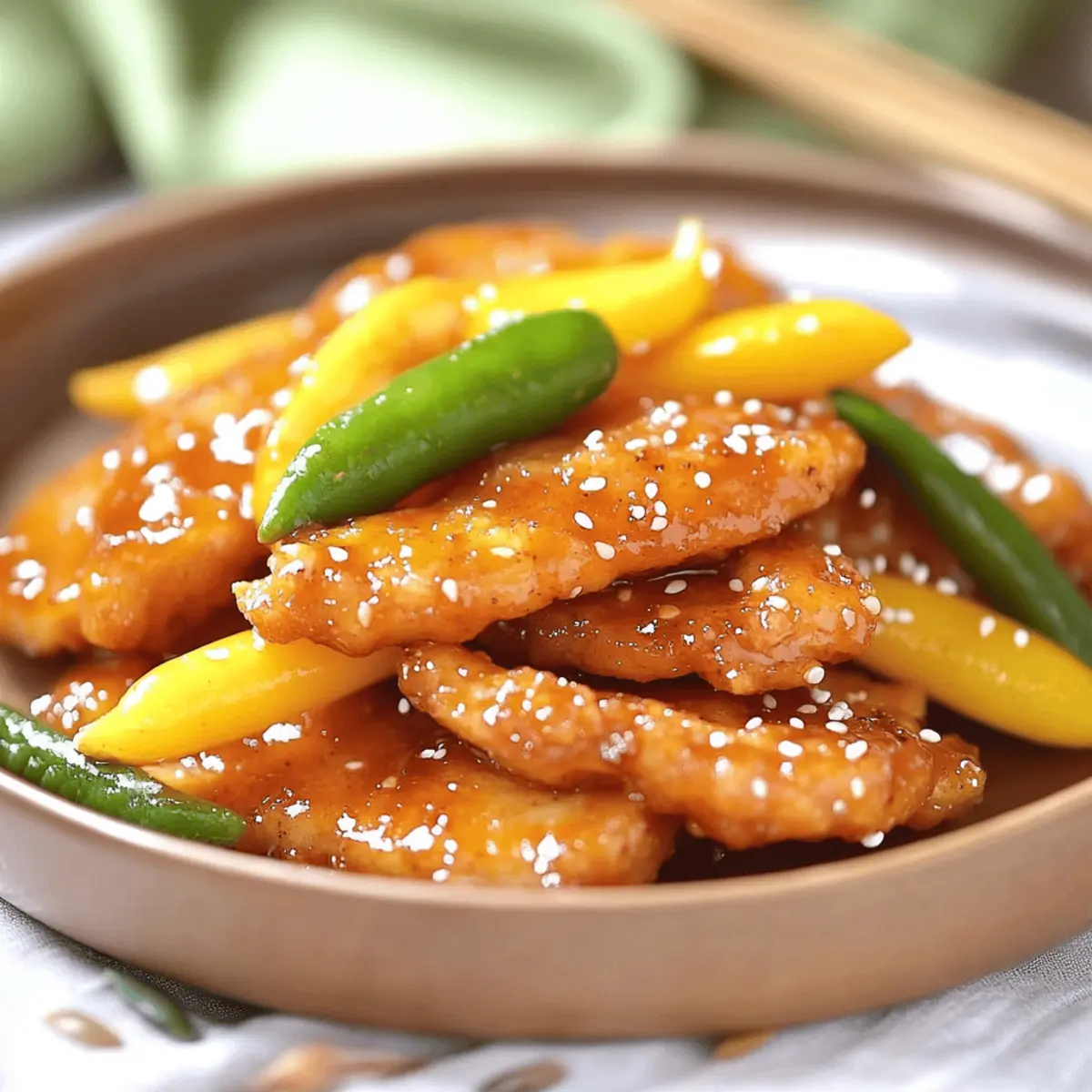 Honey Sesame Chicken