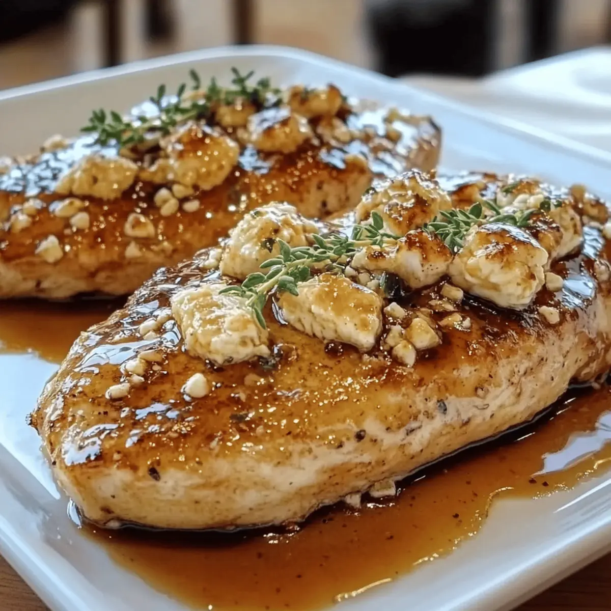 Hot Honey Infused Feta Chicken