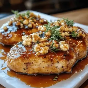 Hot Honey Infused Feta Chicken