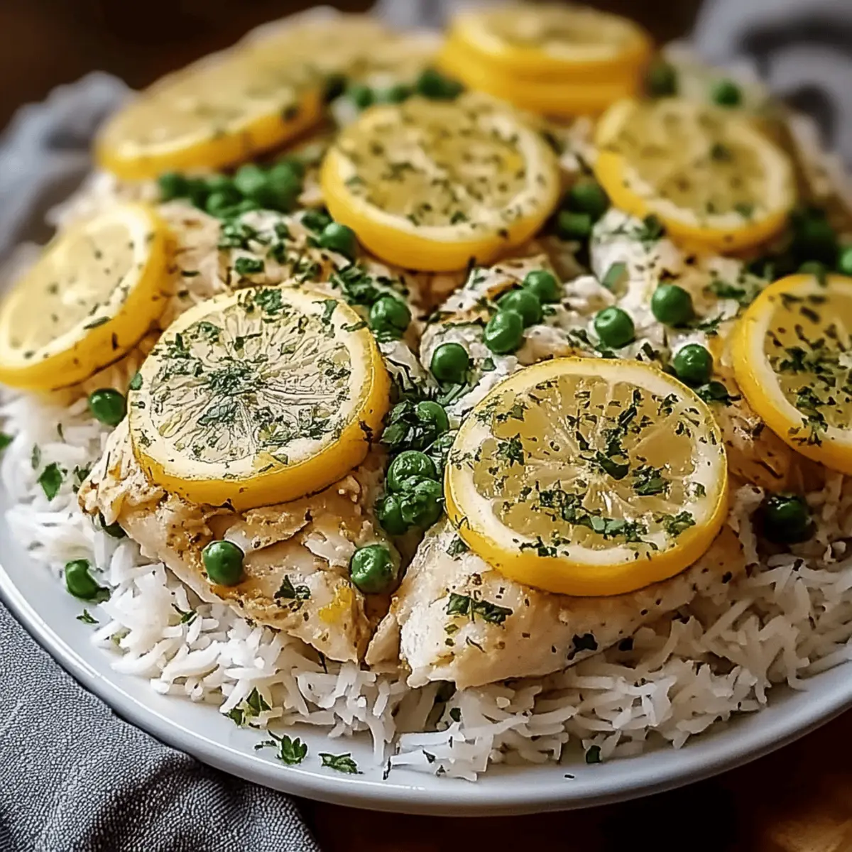 Lemon Herb Chicken and Rice