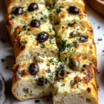 Olive Cheese Bread