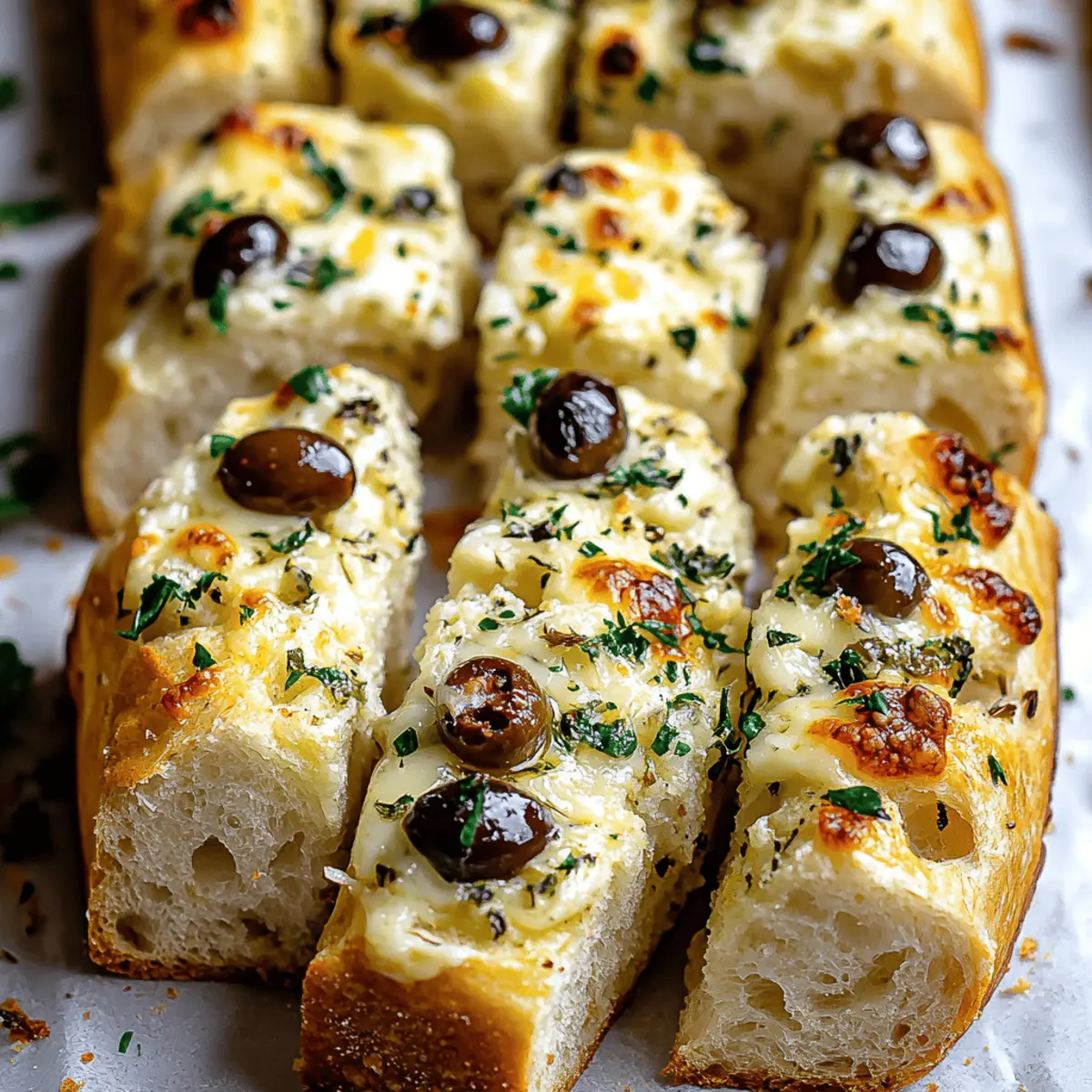 Olive Cheese Bread