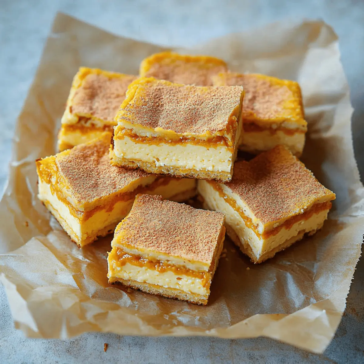 Pumpkin Magic Custard Cake