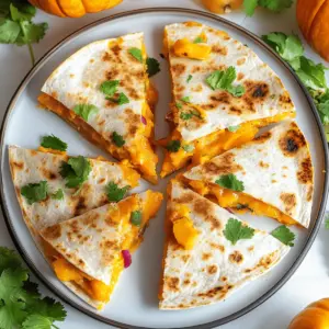 Pumpkin Quesadilla