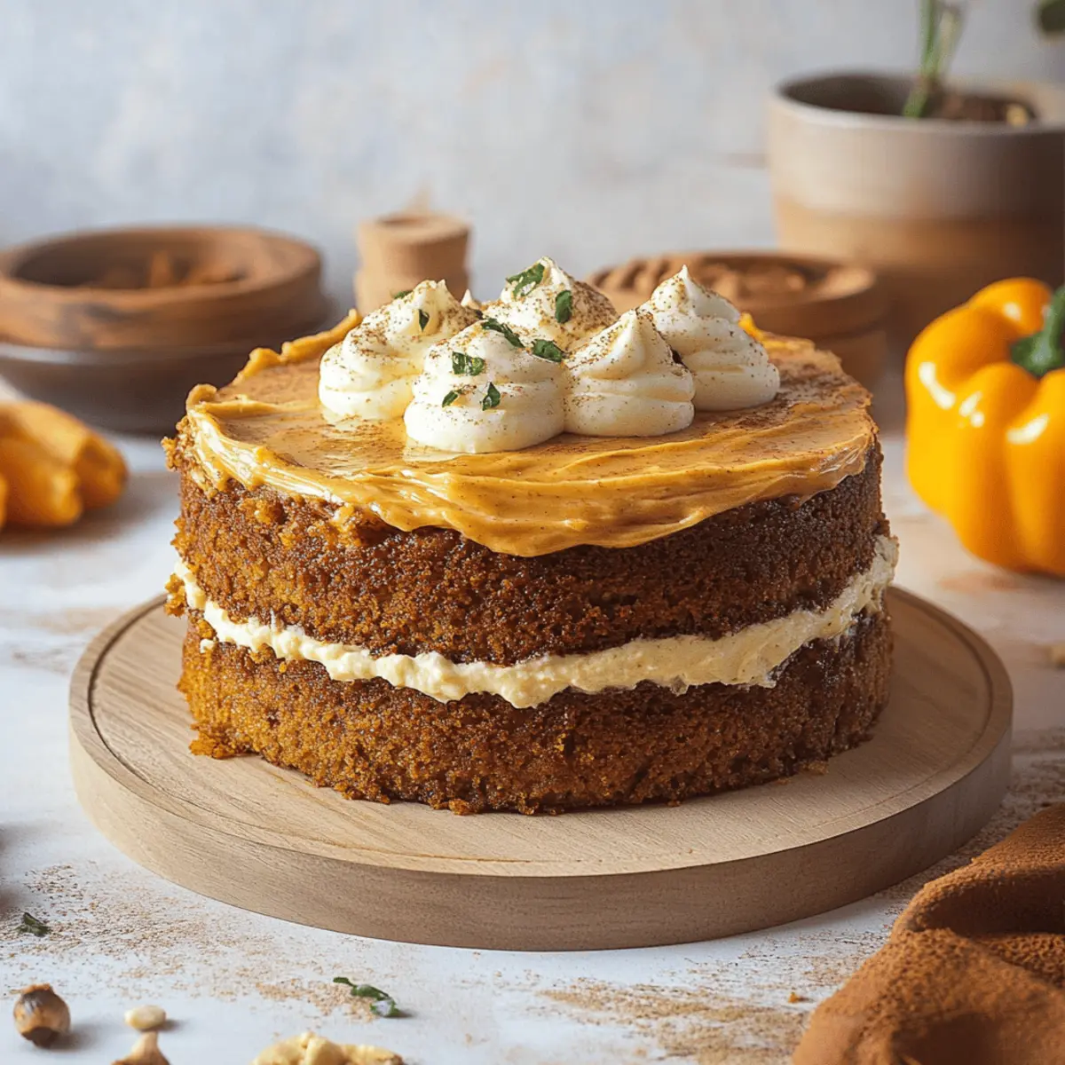 Pumpkin Spice Latte Cake