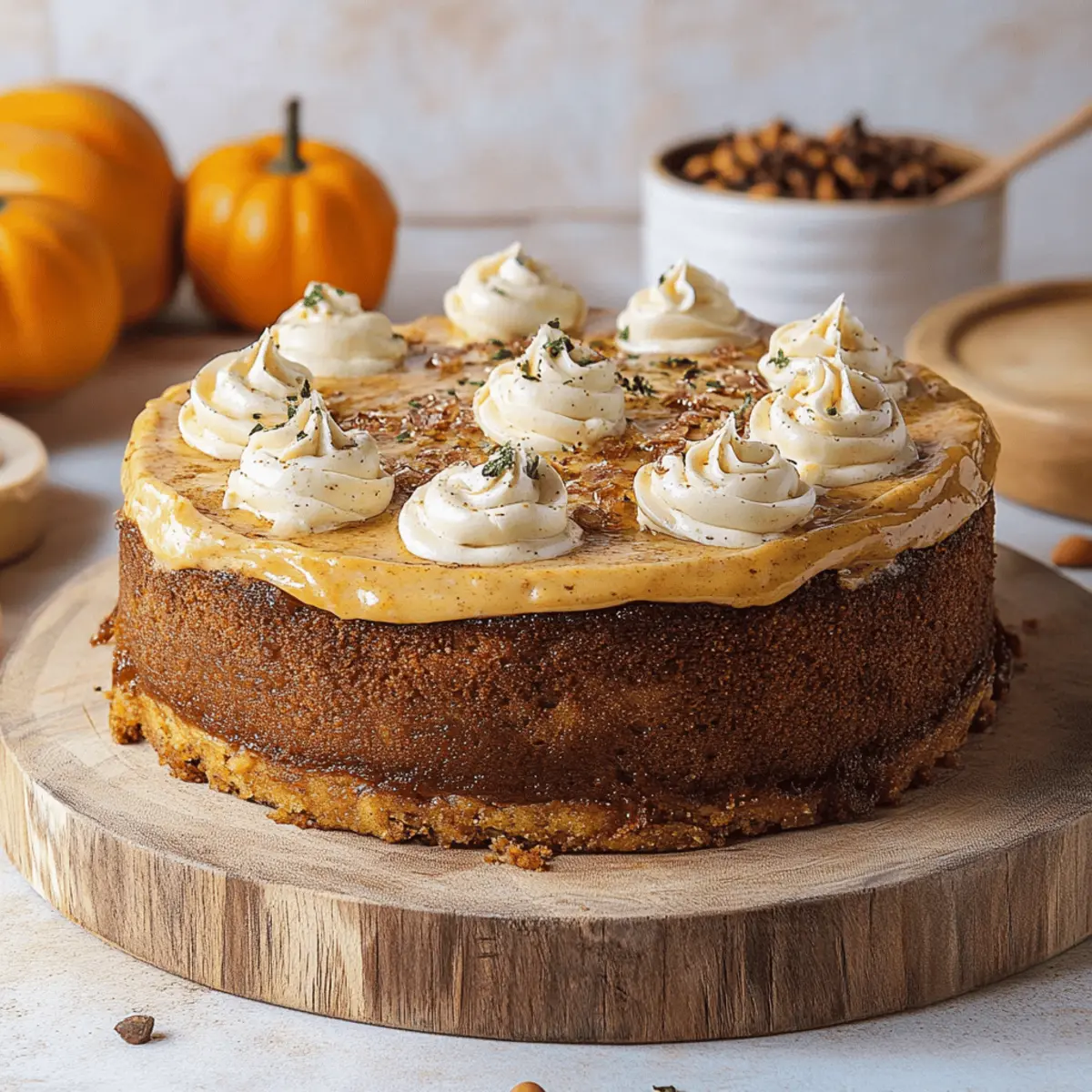 Pumpkin Spice Latte Cake