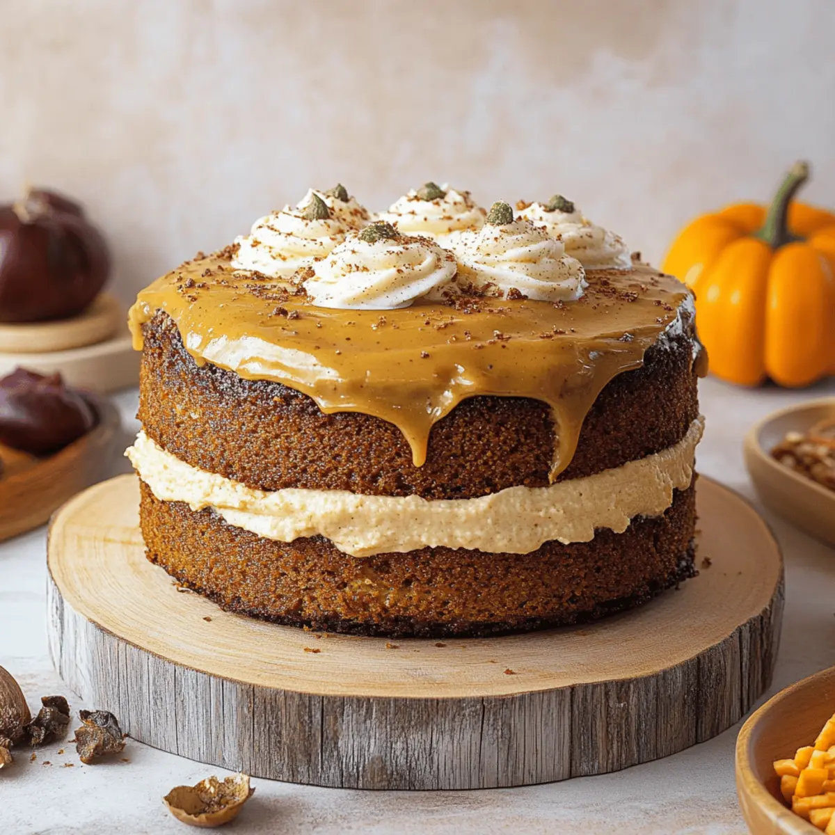 Pumpkin Spice Latte Cake