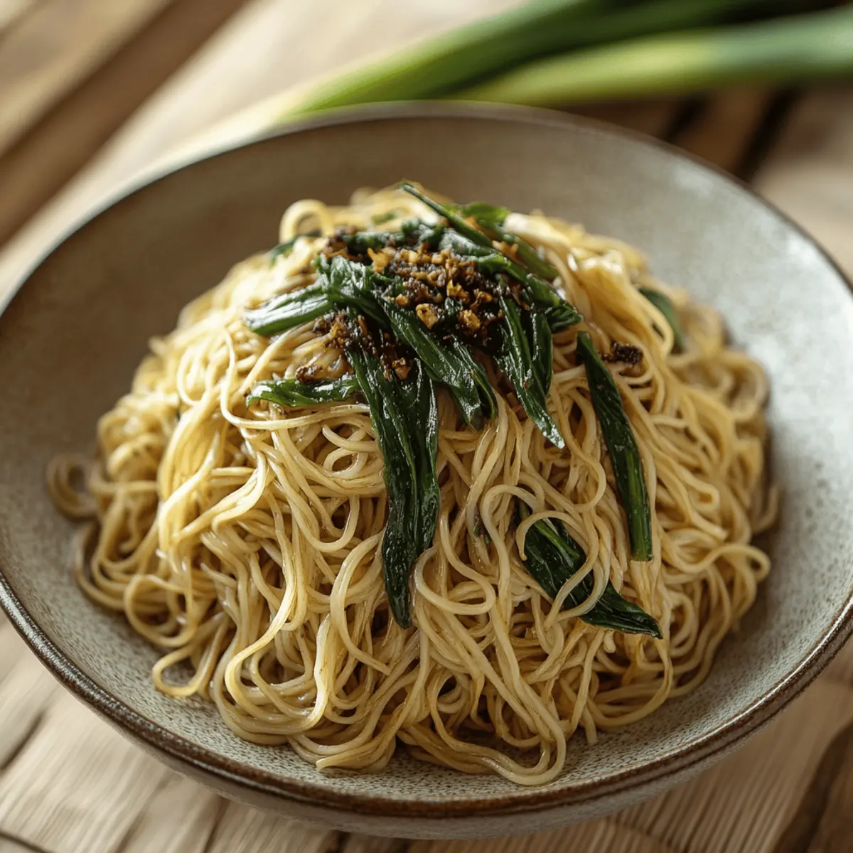 Scallion Oil Noodles
